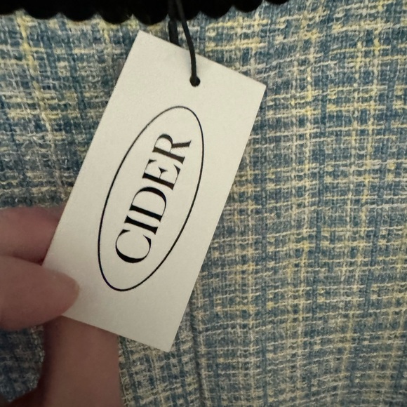 Women’s Tweed blue Cider brand dress size Large - Picture 7 of 9